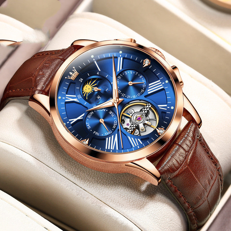 Automatic Mechanical Watch Experience the art of fine watchmaking with this luxury mechanical watch. Powered by a precise automatic movement.