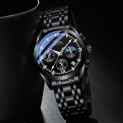 luxery watch for men Thickness: 12mm Dial diameter: 42mm Crown type: onion crown Bottom type: normal Mirror material: mineral reinforced glass mirror.