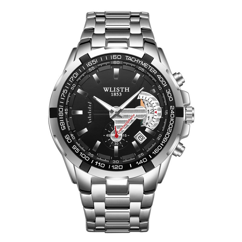 men''s watch waterproof sports watch Elevate your style with this premium grey wristwatch — a statement of sophistication and refined taste. Meticulously crafted with high-quality materials, it blends modern elegance with timeless charm.