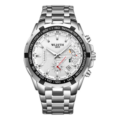 men''s watch waterproof sports watch Elevate your style with this premium grey wristwatch — a statement of sophistication and refined taste. Meticulously crafted with high-quality materials, it blends modern elegance with timeless charm.