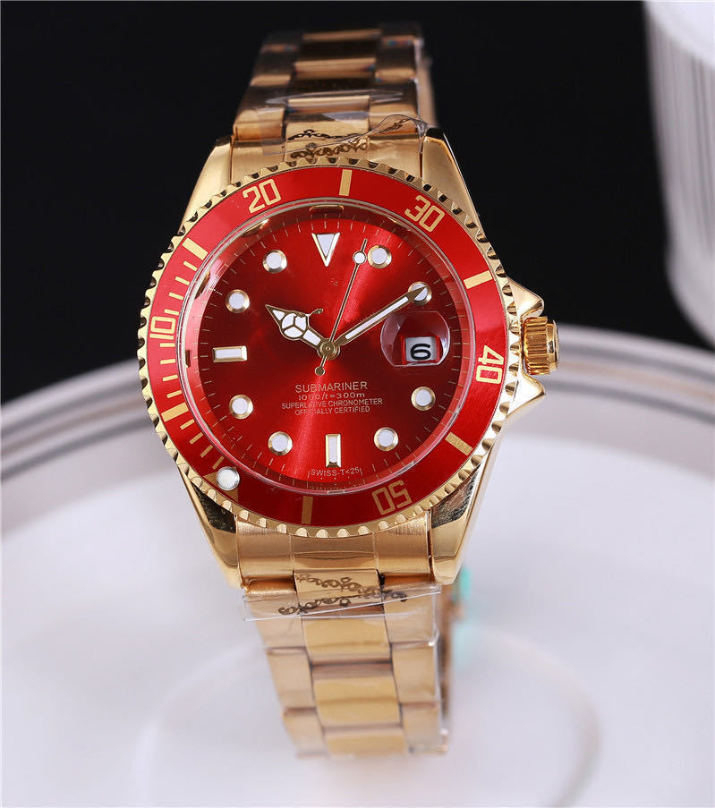 steel strap fashion watch Display type: pointer  Applicable people: General  style: Casual&nbsp;  Dial diameter: 40.5mm&nbsp;
