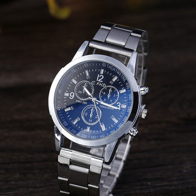 Steel strap watch men  Movement model: SL68 Thickness: 8mm Dial diameter: 40.5mm Mirror material: ordinary glass mirror Buckle style: pin buckle Buckle material: stainless steel