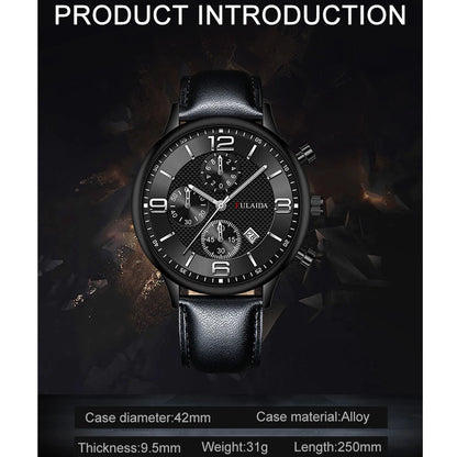 Watches for Men Fashion Sport Stainless Steel Case Belt Band Quartz Analog Wrist Watch