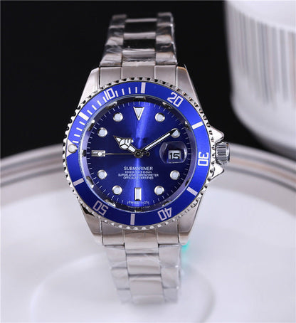 steel strap fashion watch Display type: pointer  Applicable people: General  style: Casual&nbsp;  Dial diameter: 40.5mm&nbsp;