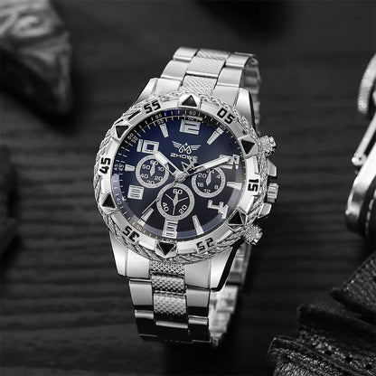 Mens Quartz Watches Casual Fashion Men'S Watch Wristwatch Steel Strip Watch Gifts Luxury Men Watch Wristwatches