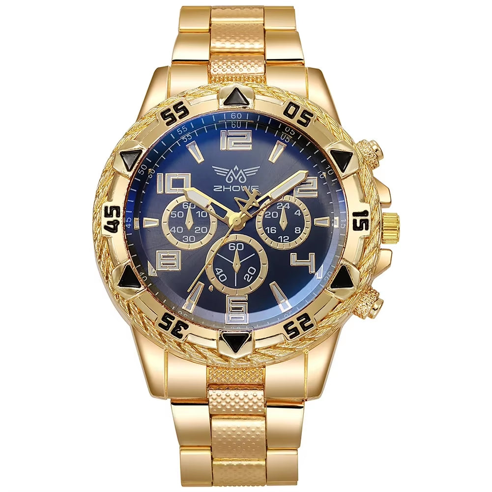 Mens Quartz Watches Casual Fashion Men'S Watch Wristwatch Steel Strip Watch Gifts Luxury Men Watch Wristwatches