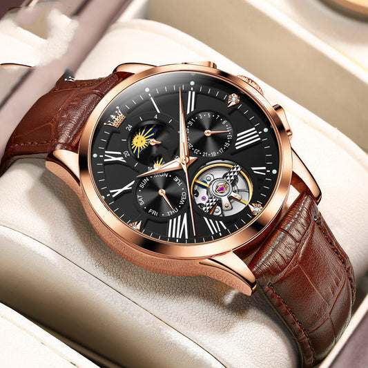 Automatic Mechanical Watch  Experience the art of fine watchmaking with this luxury mechanical watch. Powered by a precise automatic movement.