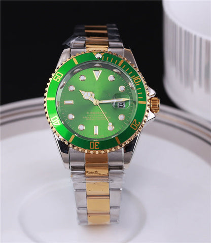 steel strap fashion watch Display type: pointer  Applicable people: General  style: Casual&nbsp;  Dial diameter: 40.5mm&nbsp;