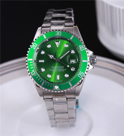 steel strap fashion watch Display type: pointer  Applicable people: General  style: Casual&nbsp;  Dial diameter: 40.5mm&nbsp;